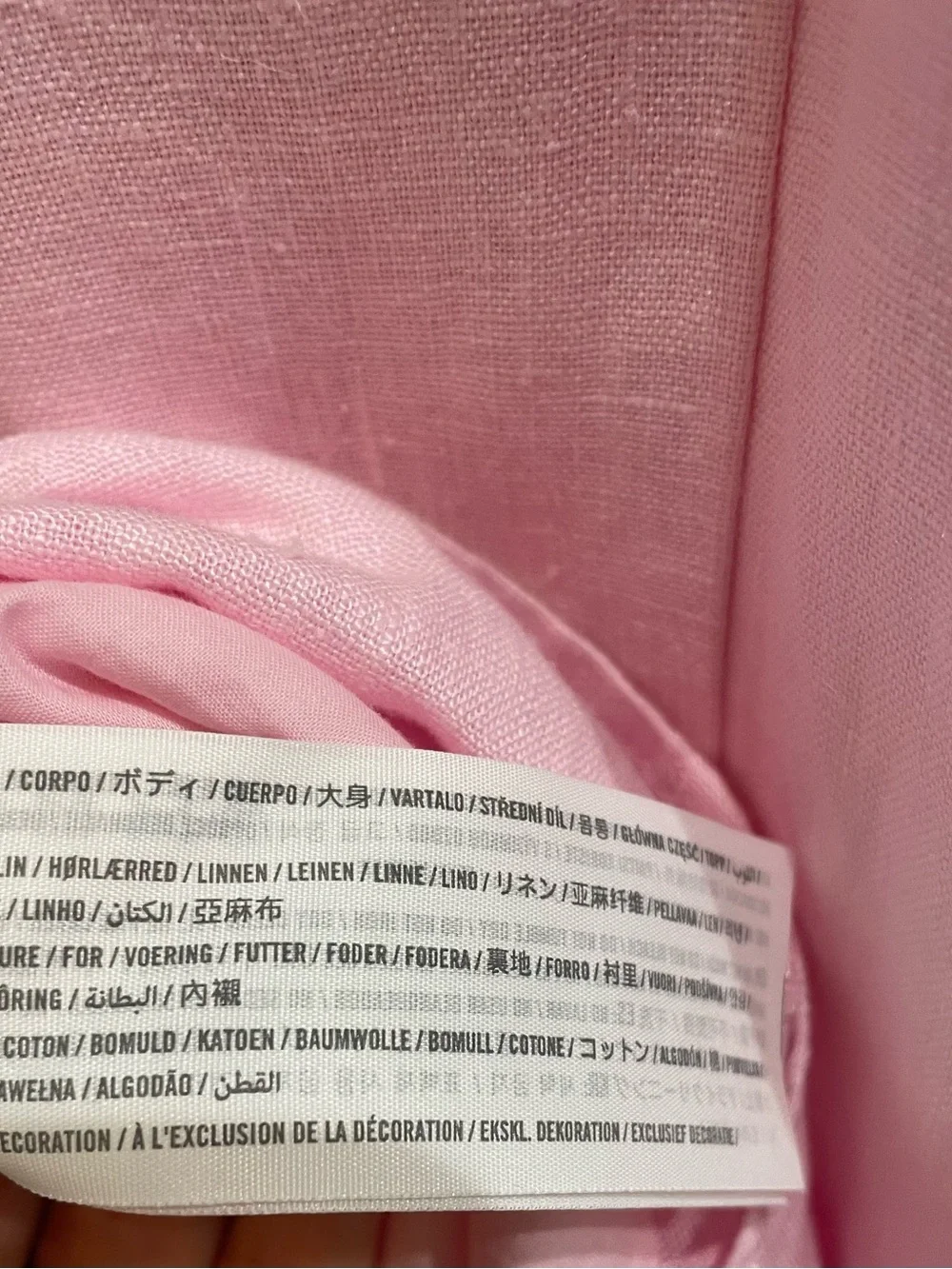 NWT Abercrombie & Fitch Blush Pink Linen Open Back Halter Maxi Dress XST 🌸